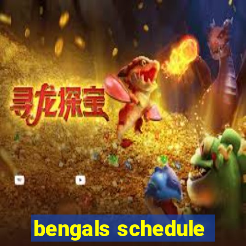 bengals schedule