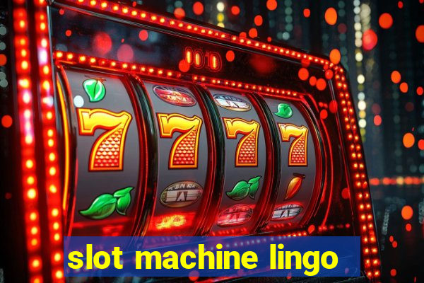 slot machine lingo