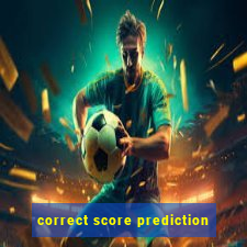 correct score prediction