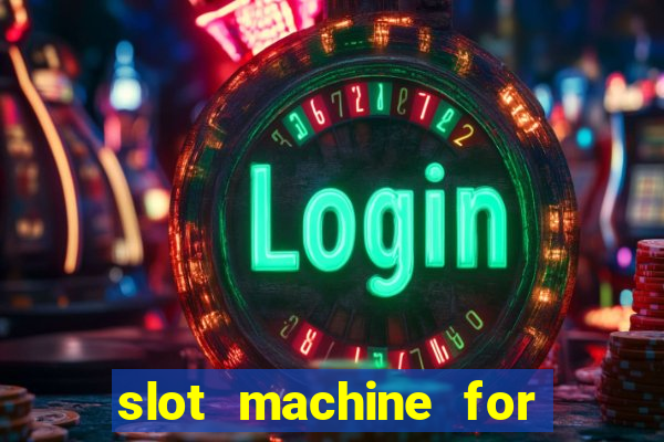 slot machine for home bar