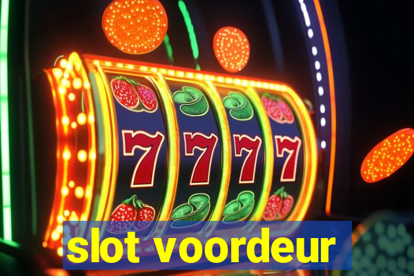 slot voordeur