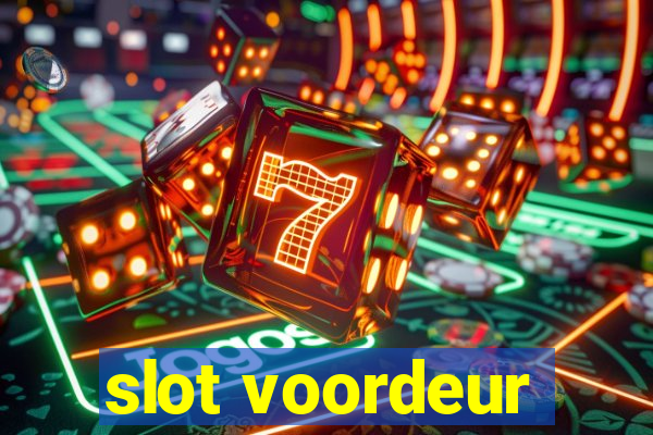 slot voordeur