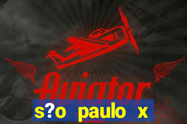 s?o paulo x cruzeiro palpite