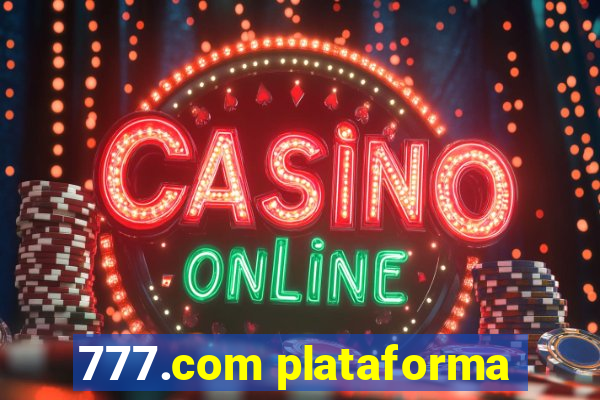 777.com plataforma