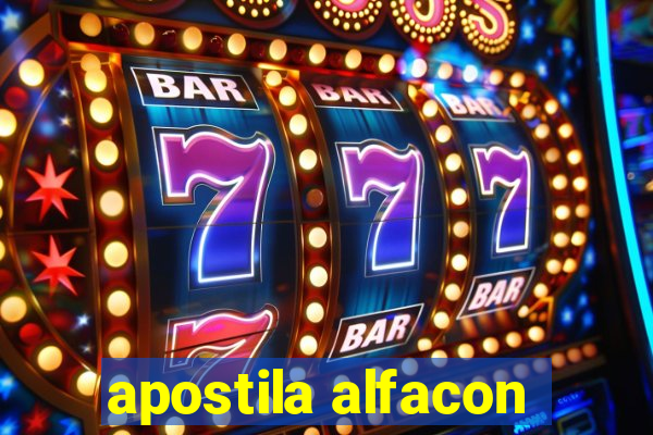 apostila alfacon