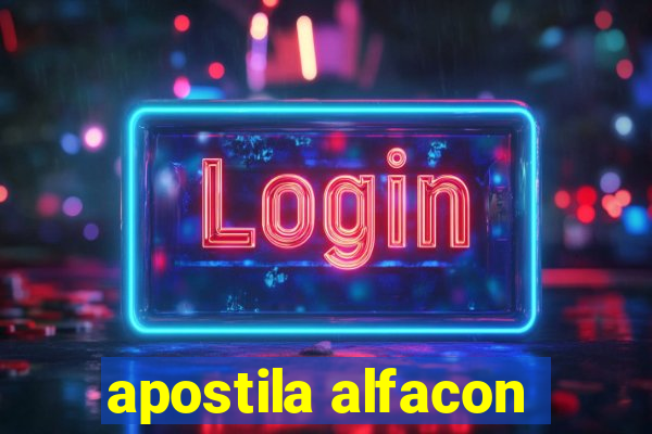 apostila alfacon