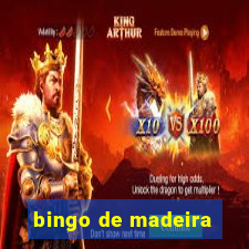 bingo de madeira