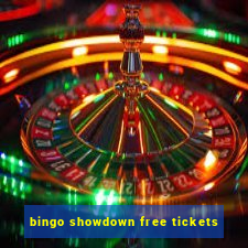 bingo showdown free tickets