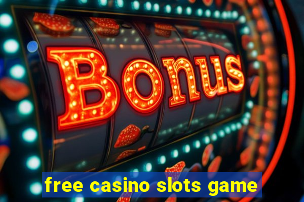 free casino slots game