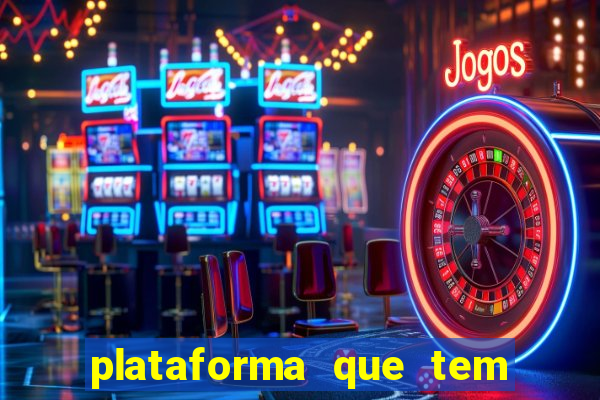 plataforma que tem fortune tiger