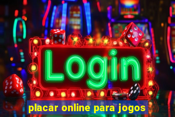 placar online para jogos