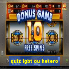 quiz lgbt ou hetero