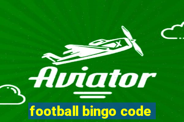 football bingo code