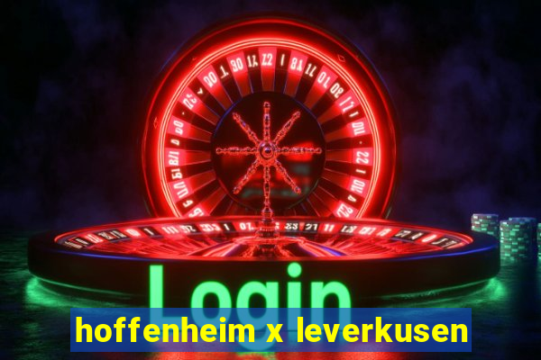 hoffenheim x leverkusen