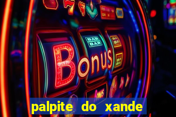 palpite do xande de hoje