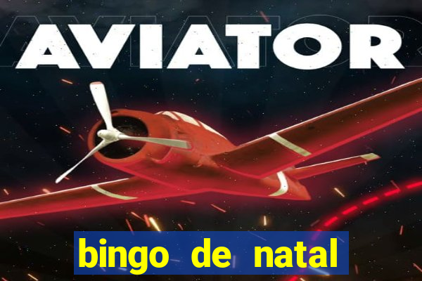 bingo de natal para imprimir gratis