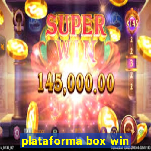 plataforma box win