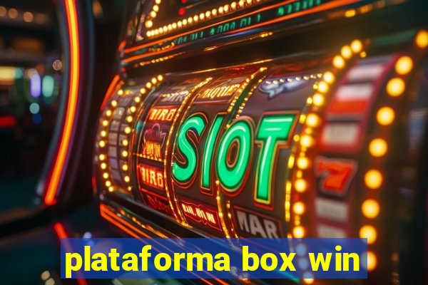 plataforma box win