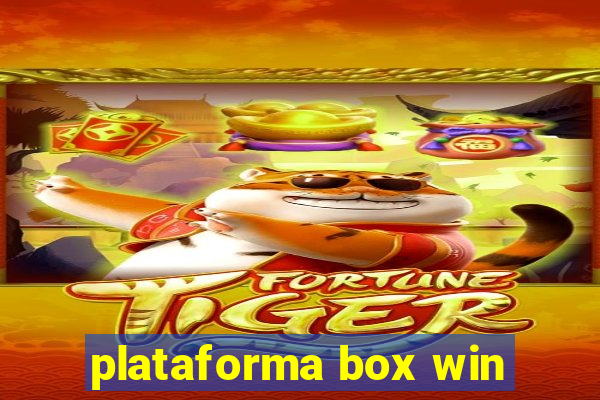 plataforma box win