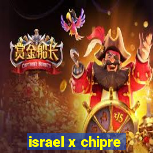 israel x chipre