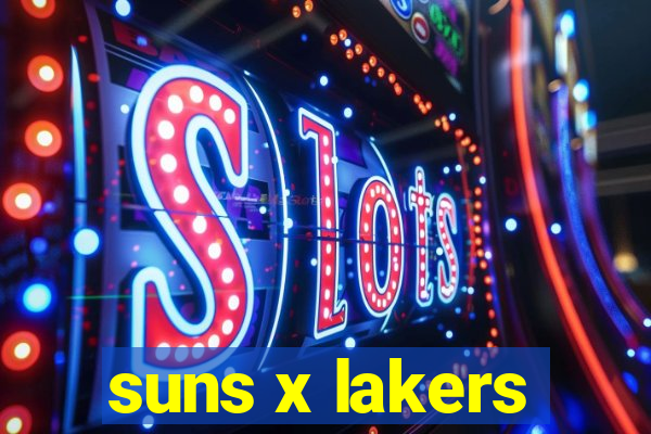 suns x lakers