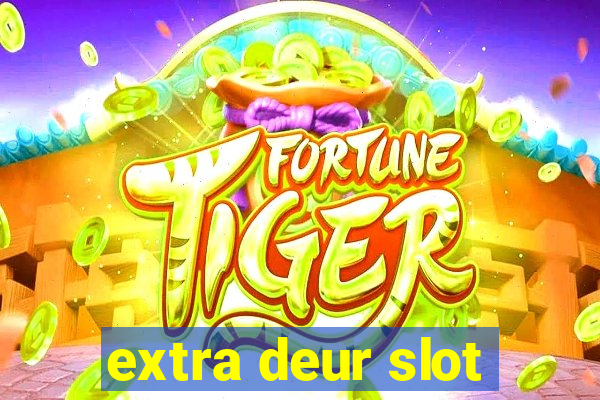 extra deur slot