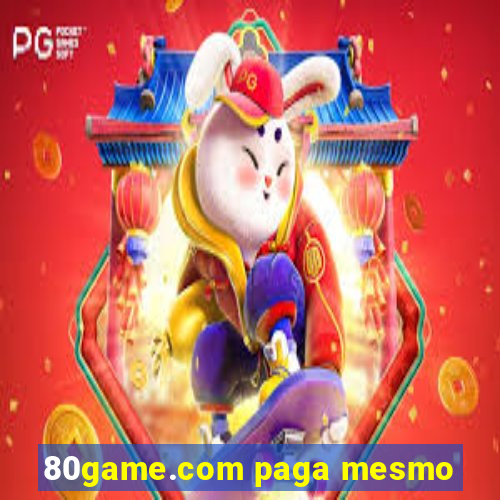 80game.com paga mesmo