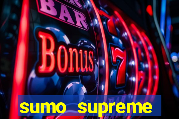 sumo supreme megaways slot