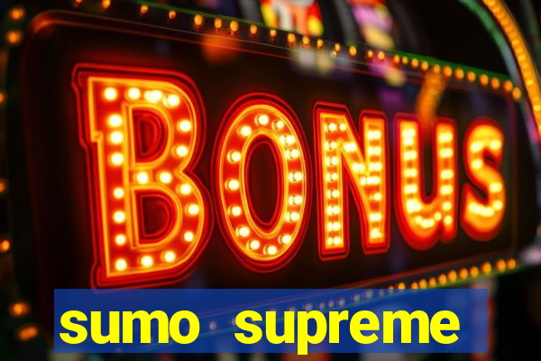 sumo supreme megaways slot