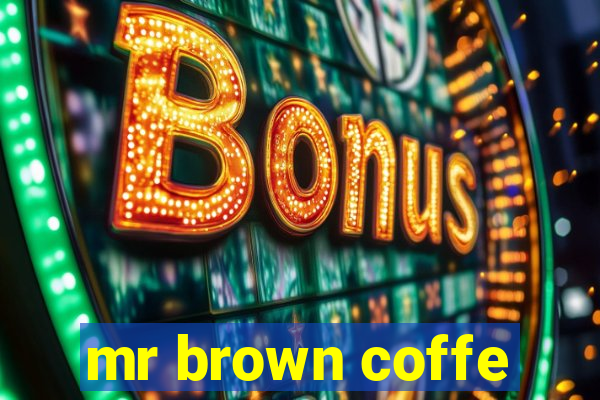 mr brown coffe