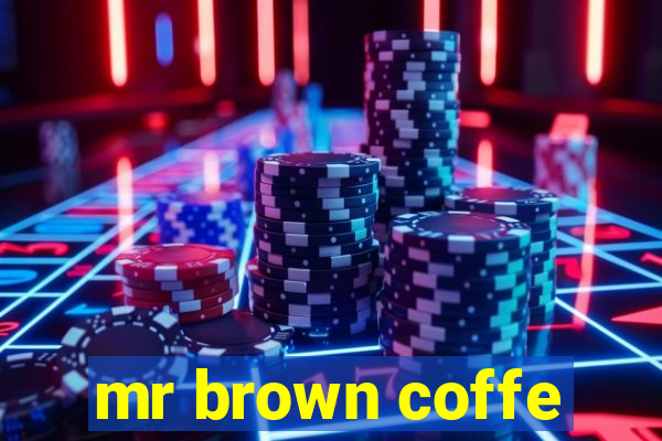 mr brown coffe