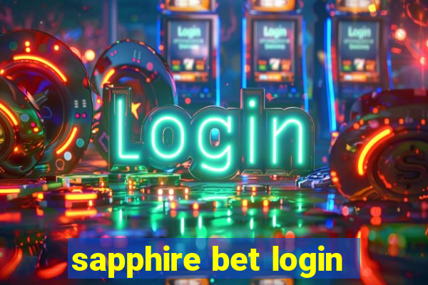 sapphire bet login