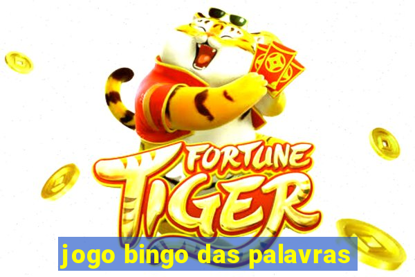 jogo bingo das palavras