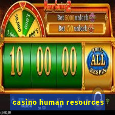 casino human resources