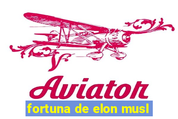 fortuna de elon musl