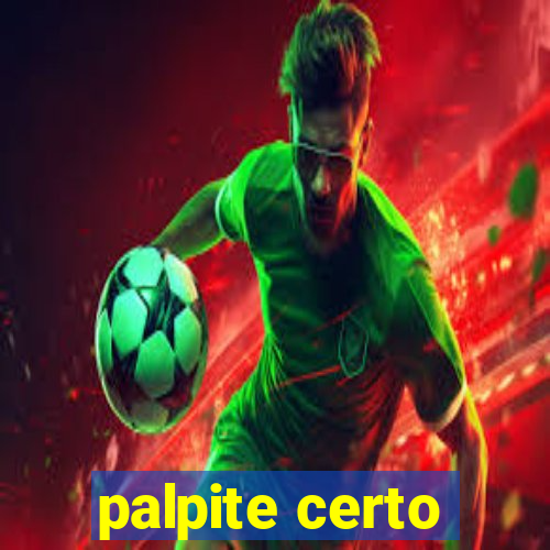 palpite certo