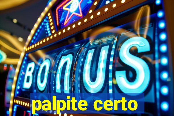 palpite certo