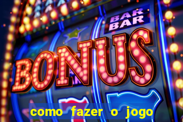 como fazer o jogo do bicho online