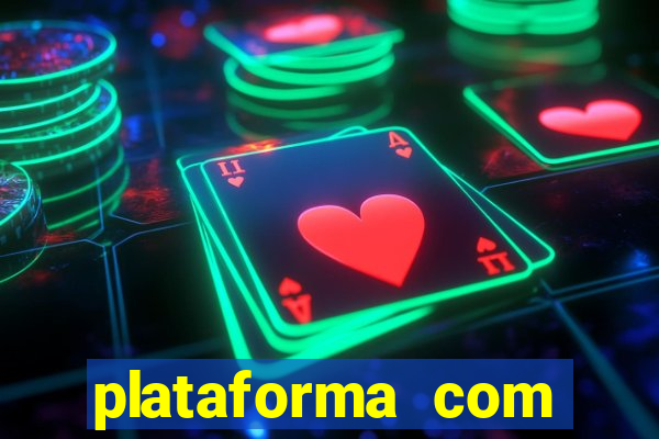 plataforma com deposito de 1 real