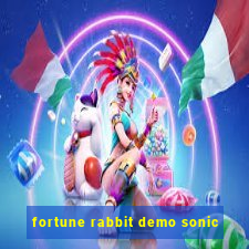 fortune rabbit demo sonic