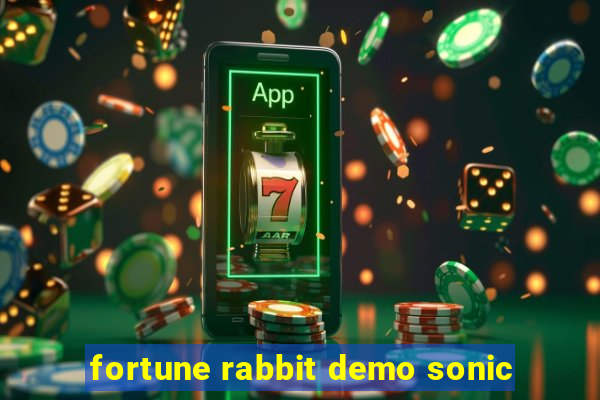 fortune rabbit demo sonic