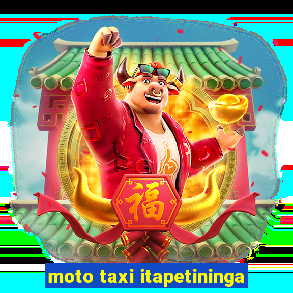 moto taxi itapetininga