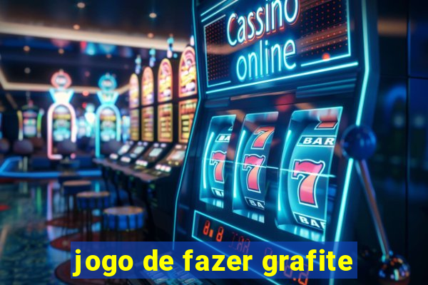 jogo de fazer grafite