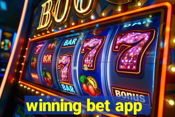 winning bet app