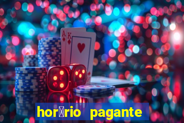 hor谩rio pagante fortune rabbit