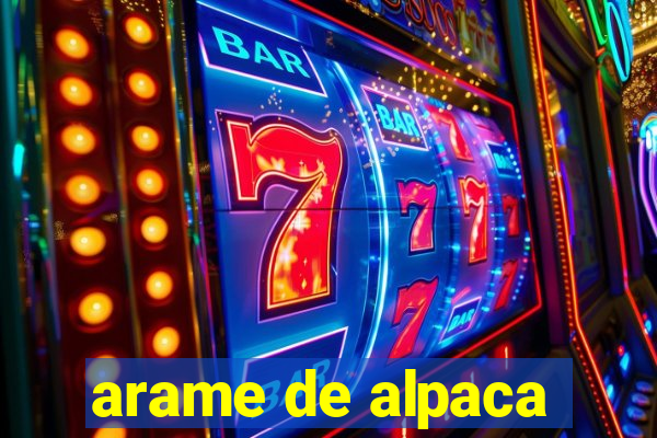 arame de alpaca