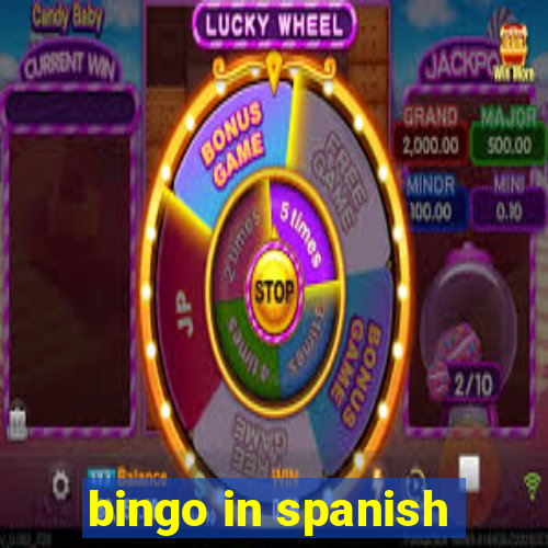 bingo in spanish