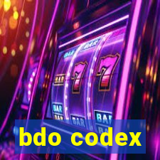 bdo codex