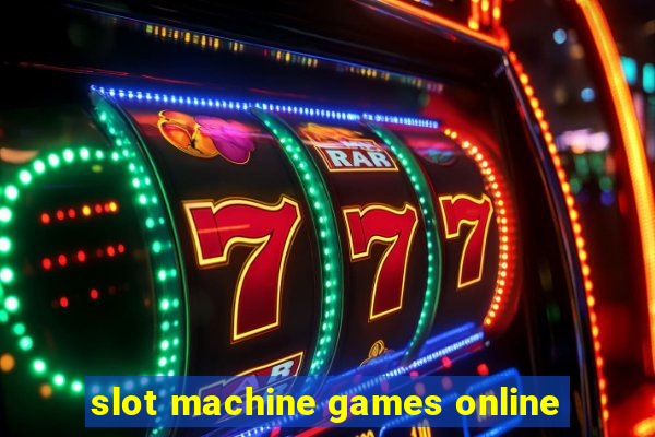 slot machine games online