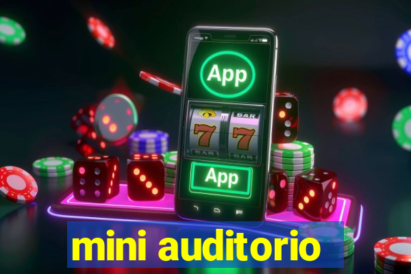 mini auditorio